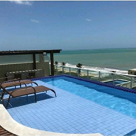 Flat Bello Plaza - Piscina Com Vista Da Orla Cabedelo Bagian luar foto